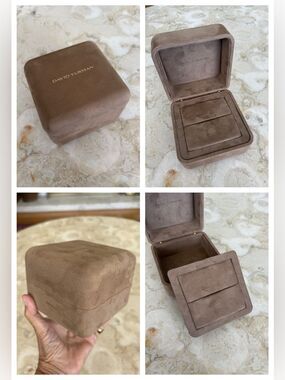 David Yurman Extra Large Leather Ring Box